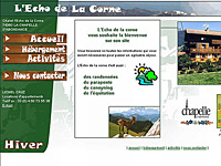 internet web agence - Châlet Echo de la corne